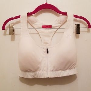 Front Zip High Impact Under Armour Sports Bra 34C